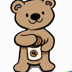 DALL·E 2022-08-13 09.24.19 - a bear with a cookie jar.png