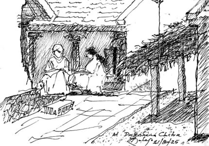 Students Sketching at Dakshina Chitra.jpg