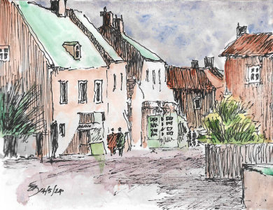 An English Village Street.png