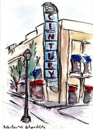 Courthouse square Century theater sign Dec 2025.jpg