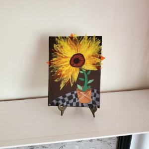 Sunflower on the mantle.jpg