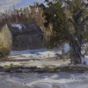 Old Barn In Winter.jpg