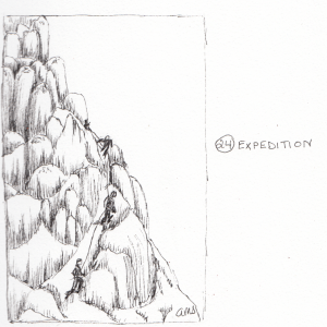 20241024Sk8 Mountain Climbers (Inktober 24-Expedition).png