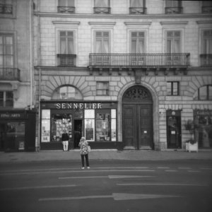 19. Sennelier store at 3 quai Voltaire, Holga.jpg