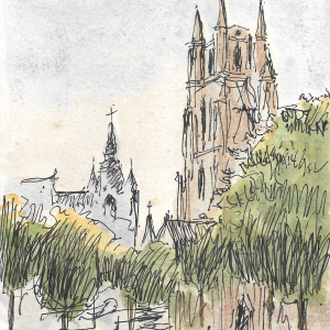 St. Bavo's Cathedral, Ghent, Belgium.png