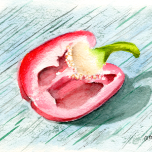 20260316 Red Pepper (WDE, (5x7 Arches).png