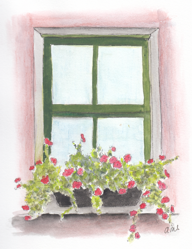 20230831 Flower Box (Water Media, Inktense).png