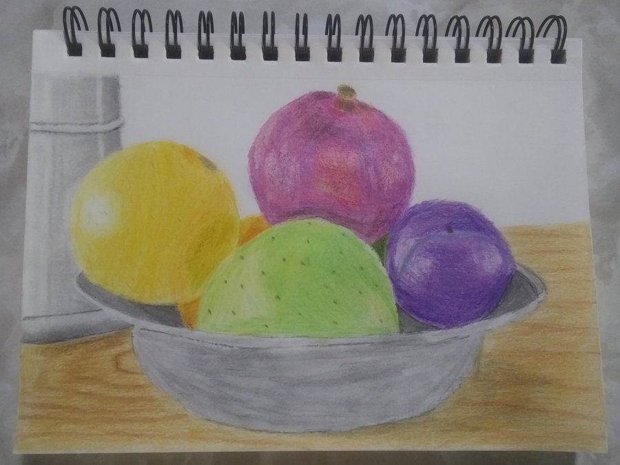 fruit bowl colored pencil 09-04-23.jpg