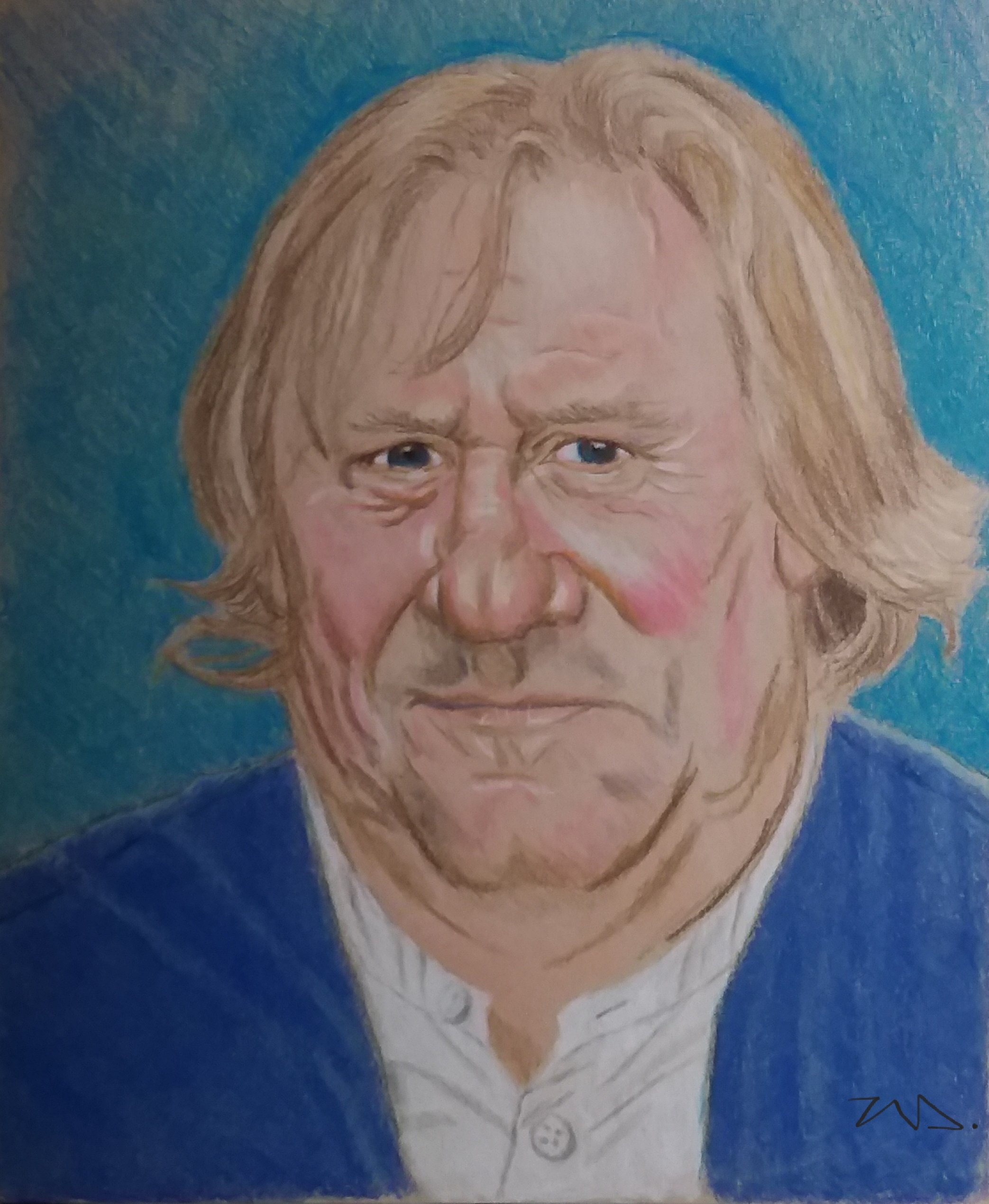 Gerard Depardieu portrait complete.