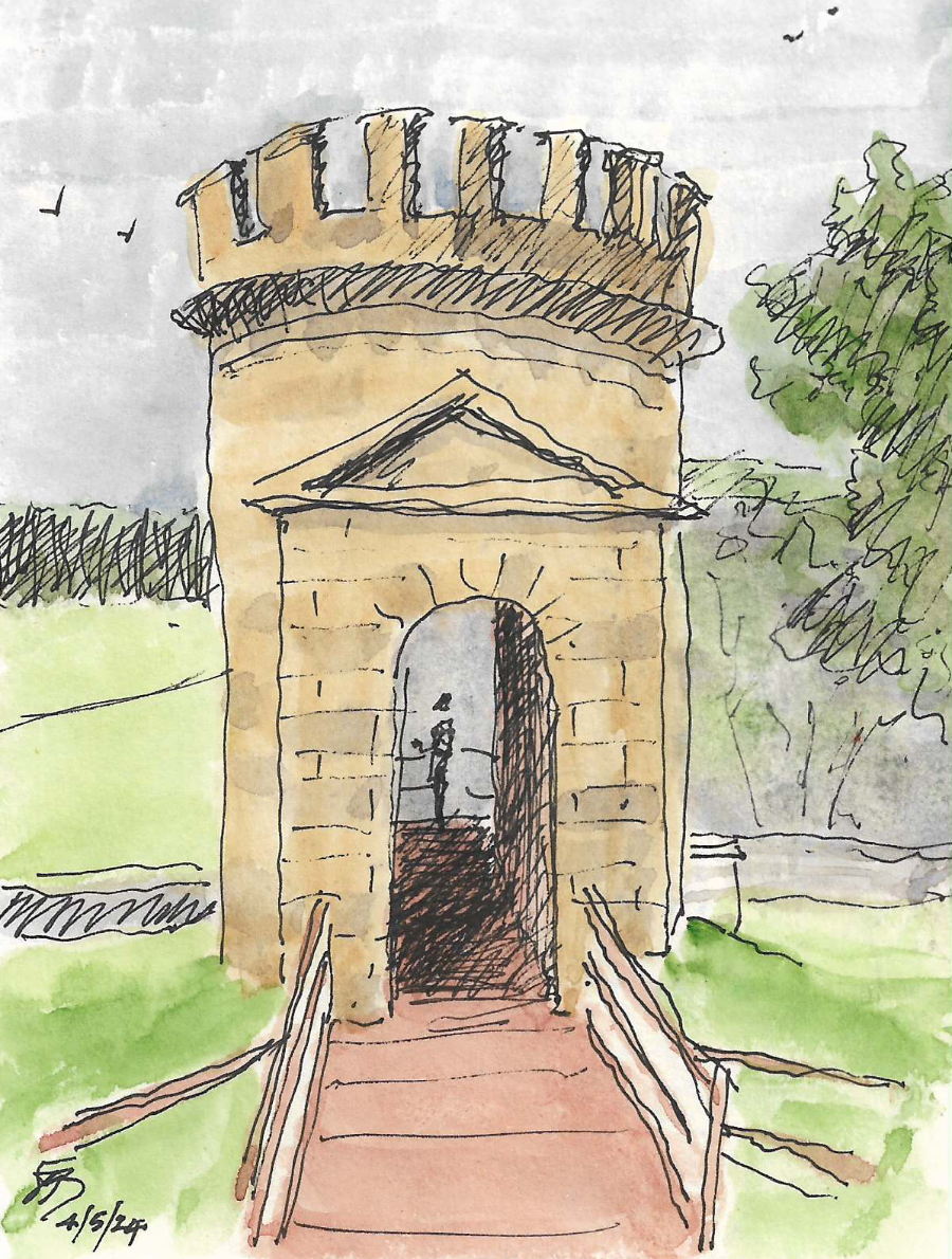 Guard Tower, Port Arthur, Tasmania.png