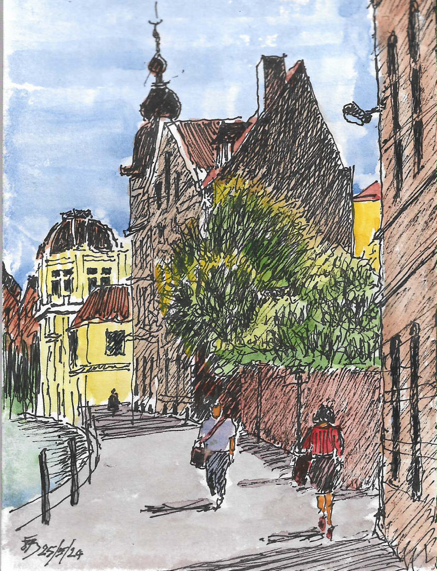 Street Scene - Ghent, Belgium.png