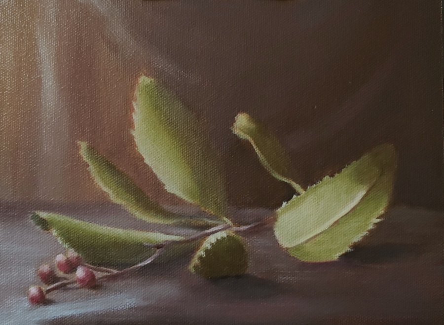 Toyon berry painting.jpg